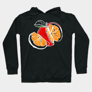 Single Line - This is an Apple (White) Hoodie